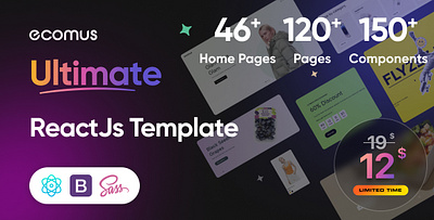 Ecomus - Multipurpose eCommerce React Template