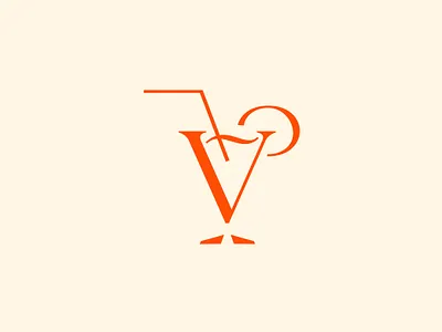 Typo Icon - Cocktail branding cocktail graphic design icon restaurant typo typography vector