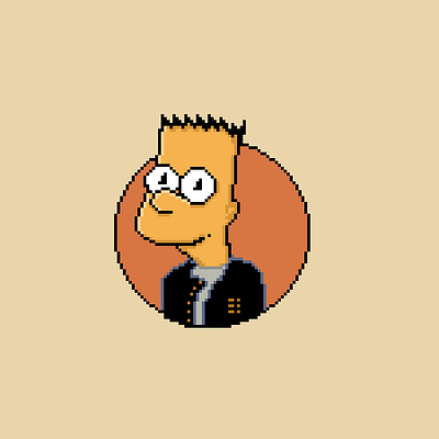 simpson 2d illustration 8bit 8bit art cyberpunk arts illustration minimal pixel art pixel illustration pixel vector art vector art