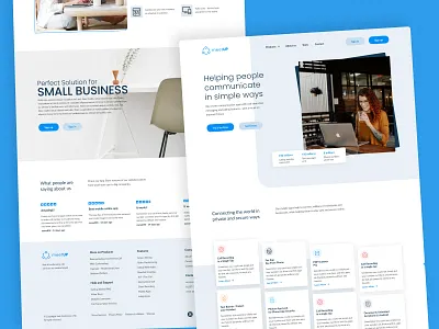 SAAS Landing Page chat clean conference event live live streaming meeting minimalist online meet seminar speakers tm22b ui uiux ux video call web website workshop zoom