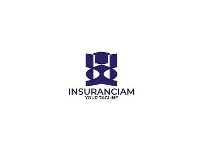 INSURANCIAM logo anbipul98 branding consultancy logo corporate logo design dribbble logo fiverr seller logo icon iconic logo insurance logo logo logotype minimalist logo minimalistlogo modern logo modernlogo