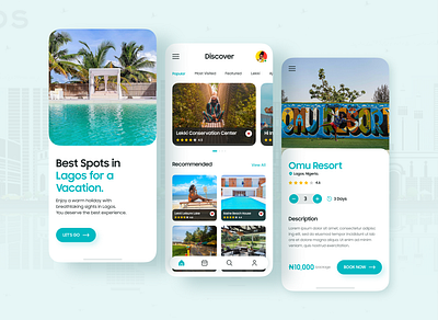 Travel App - iOS Mobile App adventure booking clean explore ios app minimal minimalist mobile app tourisim travel travel tour traveler traveling trip ui user interface ux vacation