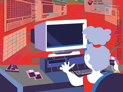 The Evolution of Web Design: The Journey of CSS design graphic graphic design illustrated