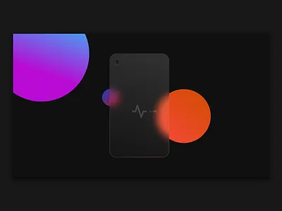 Glassmorphism Concept clean design desktop minimal ui userexperience