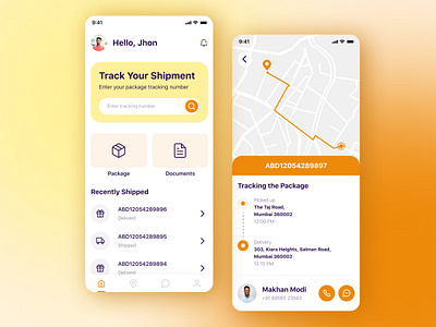 Daily UI :: 020 - Location Tracker adobe xd daily ui daily ui 020 daily ui 20 design figma illustration location tracker location tracker ui typography ui ux