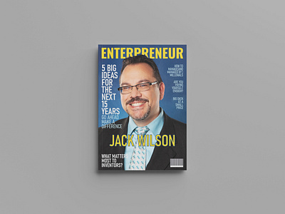 Magazine Cover Mockup beautiful