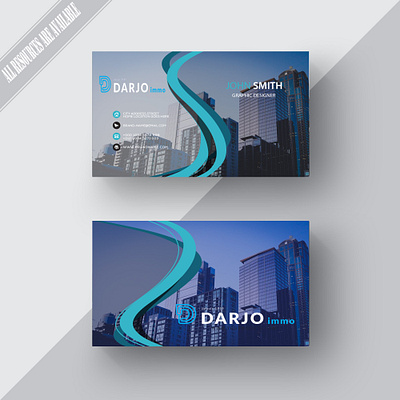 Sample 3 branding design graphic design visiting card