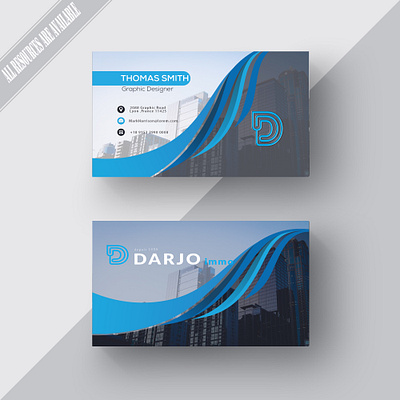 Sample 2 design graphic design visiting card
