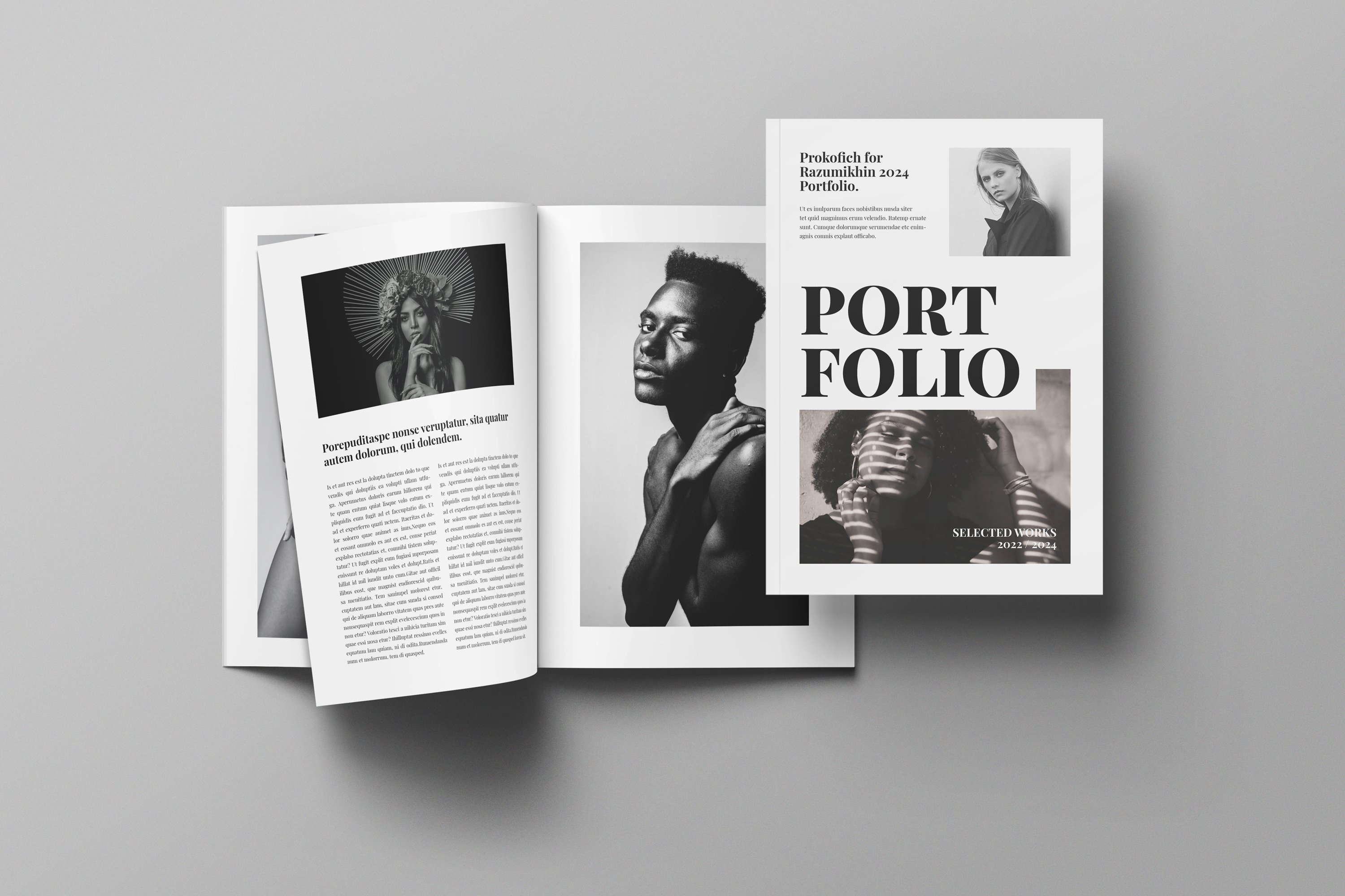 Modern Portfolio Template by Jany Smith on Dribbble