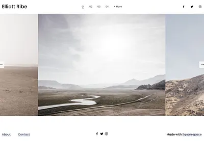 Elliot - Squarespace Website Template design free freebie landing landing page page portfolio squarespace template ui ui design ux ux design web web design web development web template website website design website template