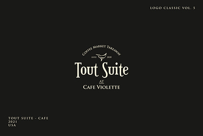 Tout Suite Cafe 3d animation barista branding cafe cafetaria coffeelifetime coffeeshop companylogo design esspreso food graphic design illustration logo logodesign logos typography vector yummy