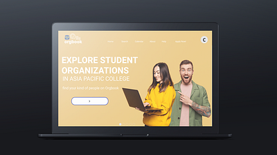 Website: Orgbook Website canva figma prototype responsive website wireframe