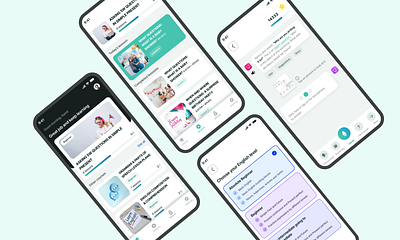 Alula English Learning App adults android app design design english grammer ios kids learning reading school ui ui design ux design