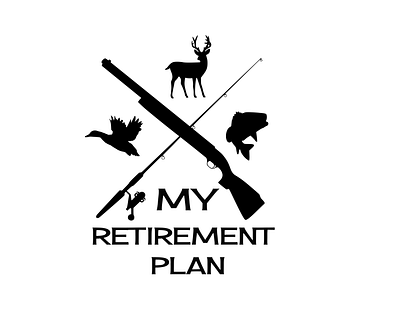 My Retirement Plan branding design graphic design illustration logo sticker typography vector