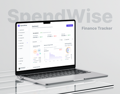 Smart Budgeting | Finance Tracker UI/UX case study figma finance finance tracker fintech ui ux user experience user interface user research web design website