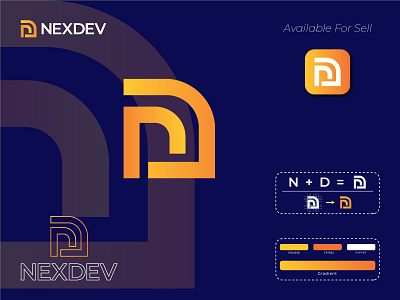 ND Monogram Logo | Letter logo | Branding | Clothing Logo a b c d e f j h i j k l m brand brand identity branding d logo identity letter logo logo logo design logo designer logo mark logos logotype mark minimalist logo modern logo n logo n o p q r s t u v w x y z symbol typography