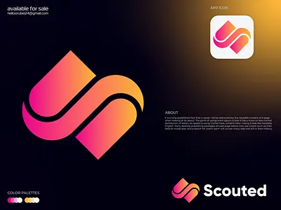 Letter S logo design - Brand identity a b c d e f g h i j k l m n abstract logo brand identity branding business logo gradient logo graphic design icon logo design logo designer logo mark logotype minimalist logo modern logo monogram o p q r s t u v w x y z s s logo symbol typography