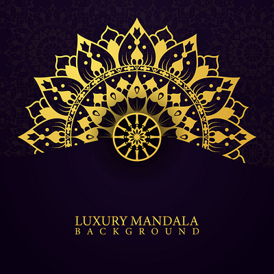 LUXURY Mandala Design element