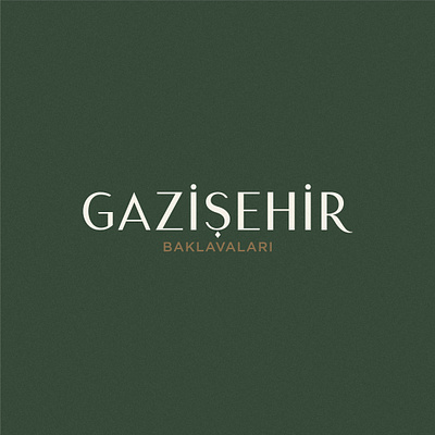 Gazişehir Baklavaları branding graphic design logo