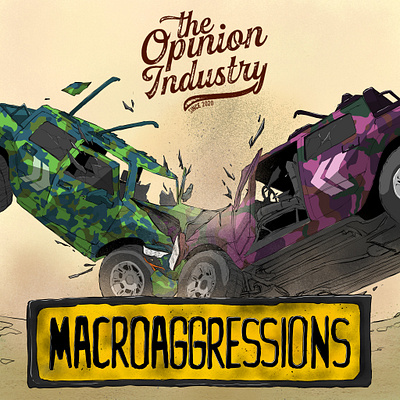 front cover album "the opinion industry"