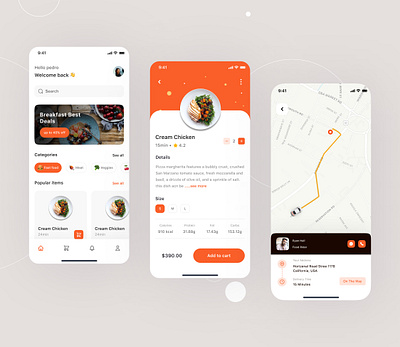 Restaurant application brand branding care co ordination design facesheet food foodapp foodbooking foodordering illustration logo patient app patient engagement restaurant restaurantapp ui