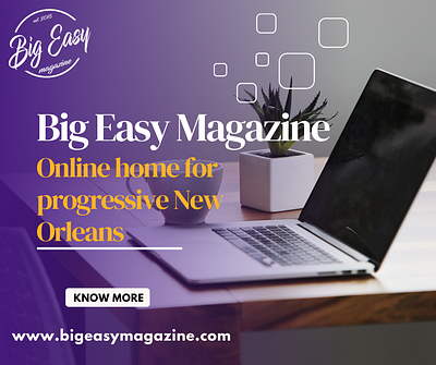 Online home for progressive New Orleans advertising big easy magazine new orleans online home progressive publication unique