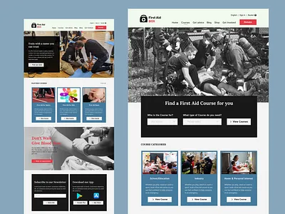 Website design for Course selling app branding course design figma graphic design interface logo responsive ui user ux website