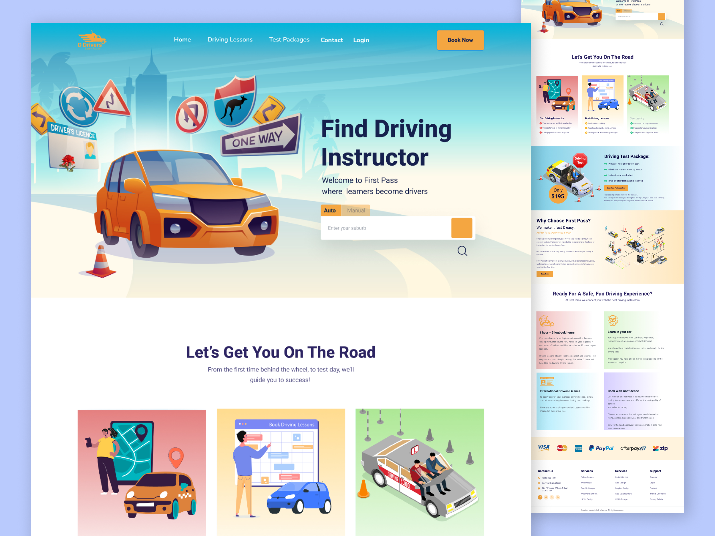 Example of High Converting Landing Page Design
