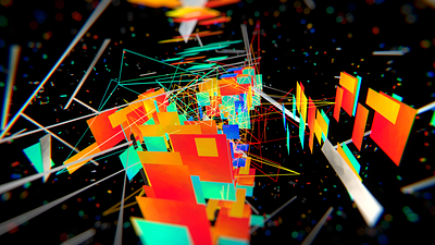 Live Visuals - 2022.018 - Construction Cubes after effects live loop motion design visuals vj