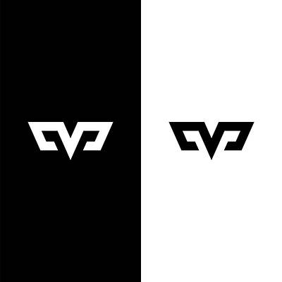 PVP monogram branding design graphic design illustration logo logoawesome logodesign logodesigners vector