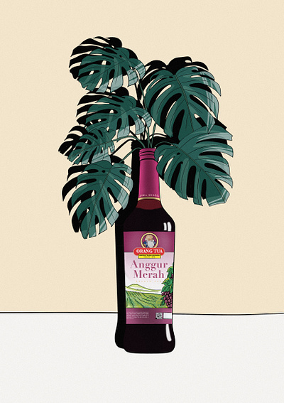 Anggur Merah - Indonesian Wine anggur merah app branding design dribbble drink food and beverage graphic design illustration indonesia logo mobile typography ui wine