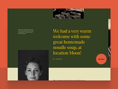 Old Dutch Style - Webdesign aftereffect animated animation design desktop green hover old quote serif slider testimonial ui ux video web webdesigns yellow