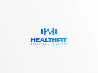 Healthfit azerbaijan baku branding cafe cosstraining creative fitness gdaz graphicdesign gym healthfit healthy logo power simple training