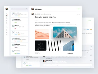 Tickets Management Animation animation app application branding chat design email support typography web