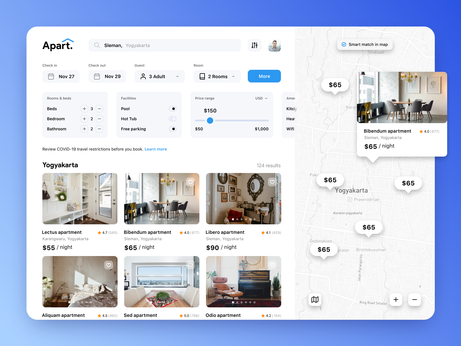 Example of Strategic Product & Dashboard UI Design