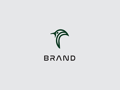 Minimal Bird Logo Design Template