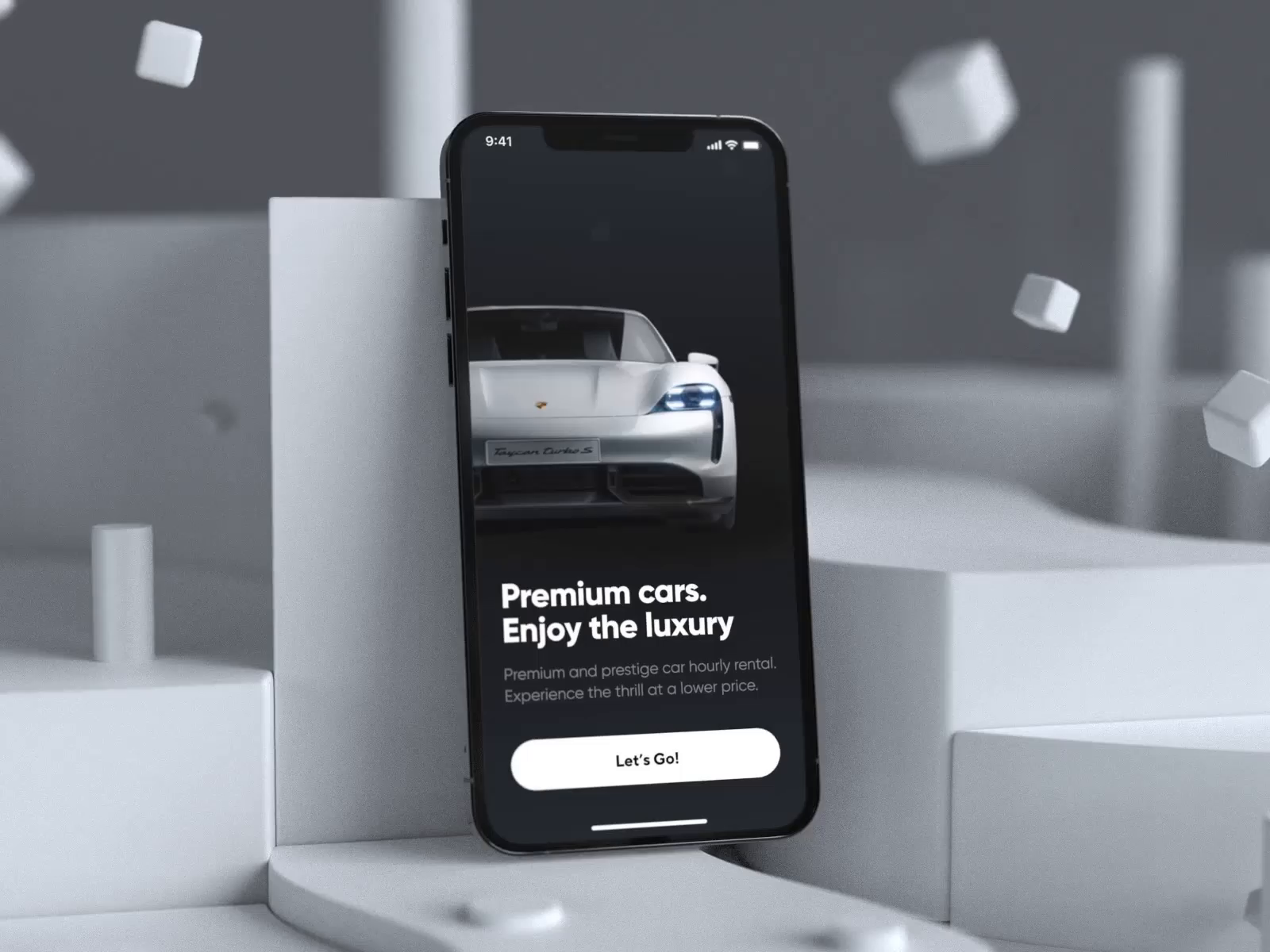 Example of Car Rental App Design Concept