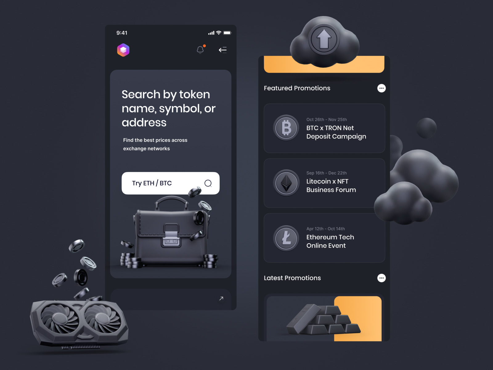 Bento Matte. Fintech 3D Icons by Anton Tkachev for UI8 on Dribbble