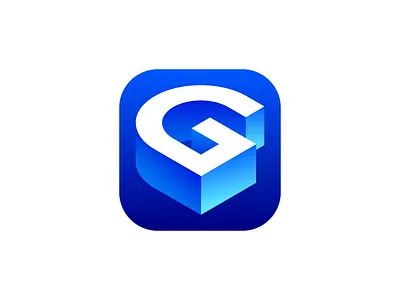 G logo - 3D architecture app icon a b c d e f g h i j k l m n app builder app icon apps and websites architecture branding colorful g g logo game mobile app letter mark monogram logo logo design logo designer modern o p q r s t u v w q y z symbol icon 3d ui ux visual identity website builder