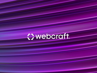 Webcraft. Logo 3d 3d illustration animation brand branding crypto design graphic design identity logo nft web3