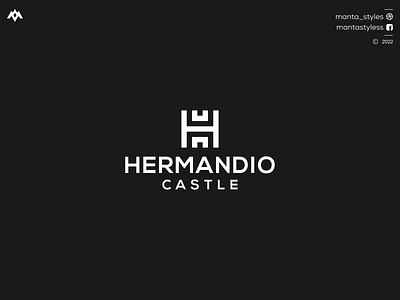 HERMANDIO CASTLE app branding design h logo hc logo icon illustration letter logo minimal ui vector