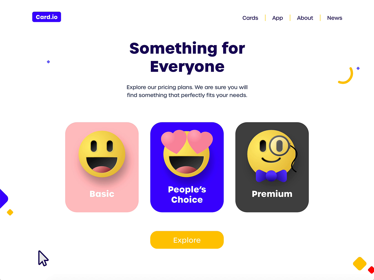 Pricing plan emojis Image 1