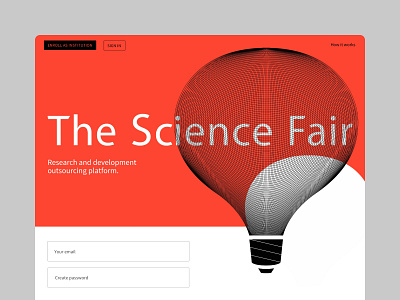 Science Fair debut desktop esh gruppa landing marketing openpage product responsive trends 2023 web web design web development
