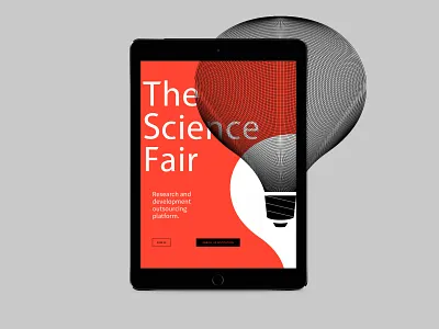 Science fair cta esh gruppa landing responsive tablet trends 2023 ui web web app web design