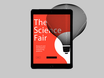 Science fair cta esh gruppa landing responsive tablet trends 2023 ui web web app web design