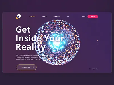 VRChat Rooms 3d 3danimation ae aftereffects animation c4d design illustration logo motion render ui ux webdesign