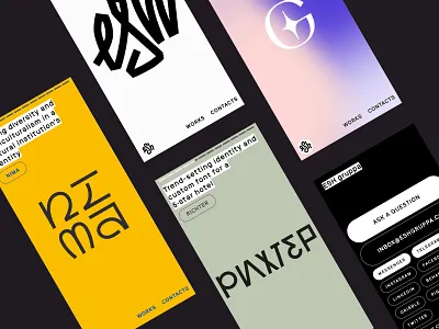 eshgruppa.com adaptive agency eshgruppa layout mobile portfolio responsive studio ui