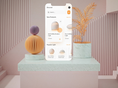 Luxury lighting app 3d after effect app app promo motion application branding design ecommerce ecommerce shop interaction interaction design lighting luxury prototype ui ui design motion ux ux design xd design