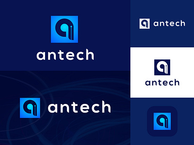 Antech logo design a a letter a letter branding a letter logo a letter logo design antech antech logo brand brand identity branding logo design modern logo modern tech logo tech tech logo tech logo design tech logos technology technology logo technology logo design