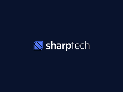 sharptech, house of brands branding logo tech technology